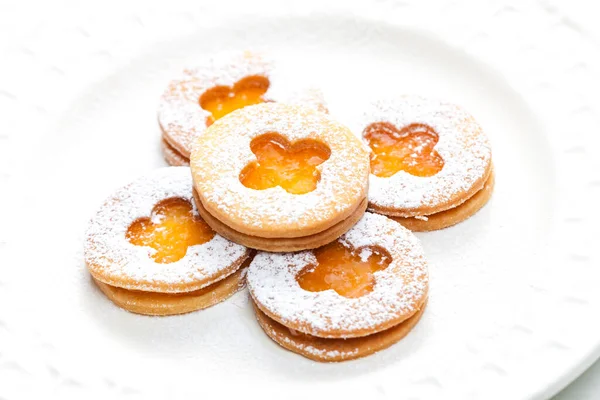 stock image still life of Christmas cookies