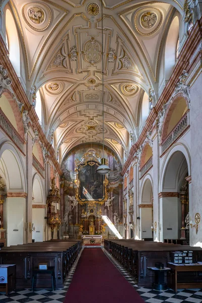 Church Interior Uherske Hradiste Southern Moravia Czech Republic — Zdjęcie stockowe