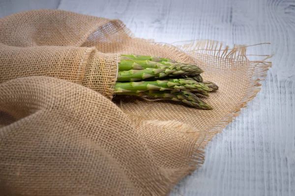 Still Life Fresh Green Asparagus — Stock Photo, Image