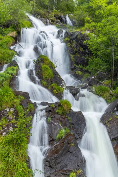 Vattenfall Val Sos Suc Sentenac Pyrenéerna Frankrike — Stockfoto