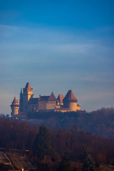 Замок Кройценштайн Нижней Австрии — стоковое фото