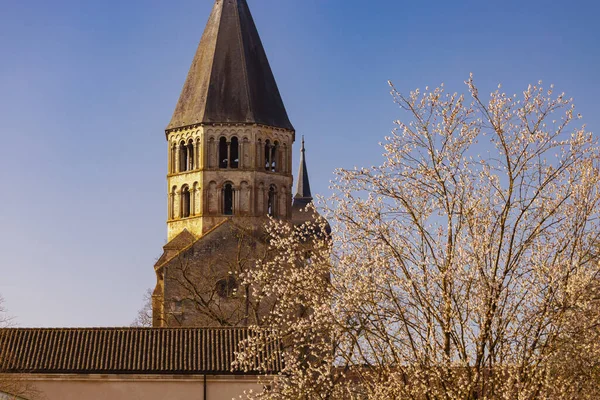 Benedictijner Abdij Cluny Departement Saone Loire Regio Bourgogne Frankrijk — Stockfoto
