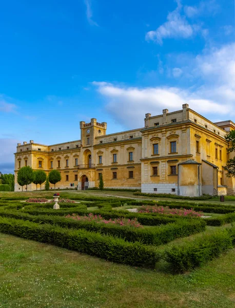 Castillo Slezske Rudoltice Moravia Del Norte República Checa —  Fotos de Stock