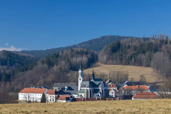 Monasterio Cisterciense Vyssi Brod República Checa — Foto de Stock