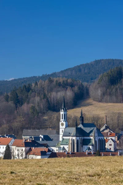 チェコ共和国ヴィシー ブロドのシトー会修道院 — ストック写真