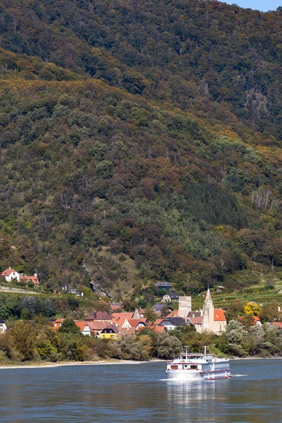 Schwallenbach Río Danubio Unesco Valle Wachau Baja Austria Austria —  Fotos de Stock