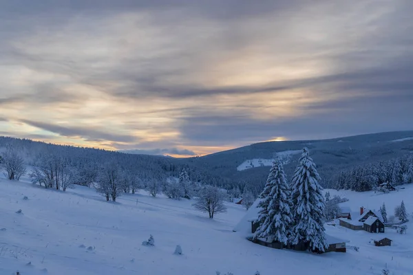 Landschaft Mit Mala Upa Nationalpark Riesengebirge Ostböhmen Tschechien — Stockfoto