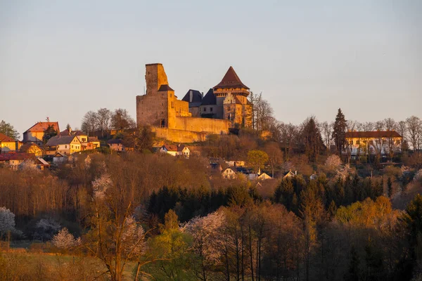 Lipnice Nad Sazavou Castle Περιφέρεια Vysocina Τσεχική Δημοκρατία — Φωτογραφία Αρχείου
