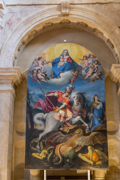 意大利托斯卡纳蒙特普尔西亚诺San Biagio教堂 — 图库照片