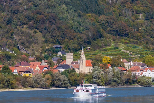 Schwallenbach Aan Donau Unesco Wachau Dal Neder Oostenrijk Oostenrijk — Stockfoto