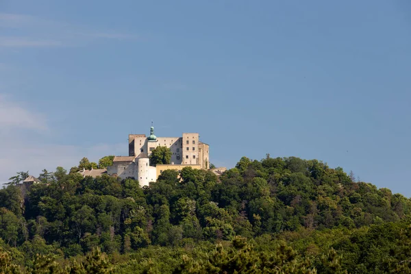 捷克共和国摩拉维亚南部的Buchlov城堡 — 图库照片