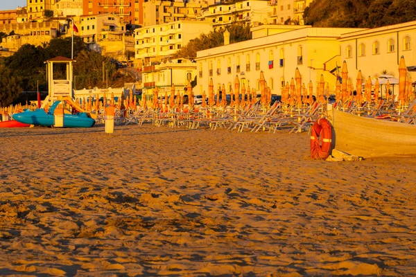 Praia Rodi Garganico Apulia Italia — Fotografia de Stock