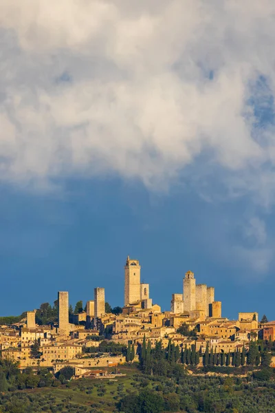 San Gimignano Unesco Stätte Toskana Italien — Stockfoto