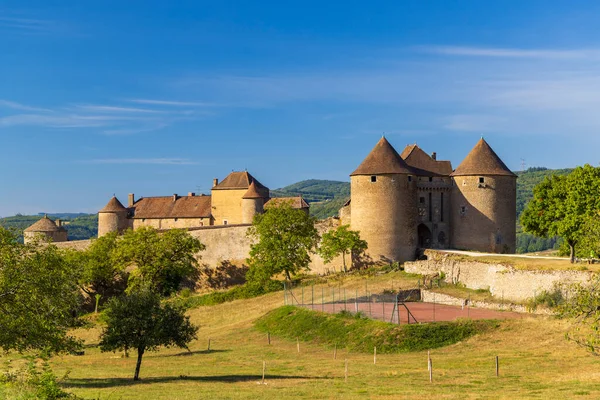 法国勃艮第Saone Loire城堡Berze Chatel城堡 — 图库照片