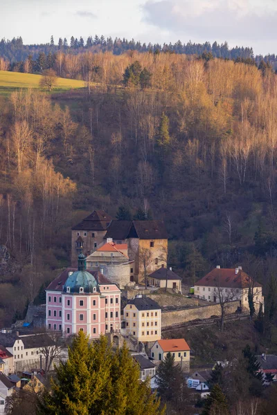 Zamek Bečove Nad Teplą Republika Czeska — Zdjęcie stockowe