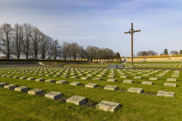 Küçük Kale Dünya Savaşı Kurbanları Için Anıt Terezin Kuzey Bohemya — Stok fotoğraf