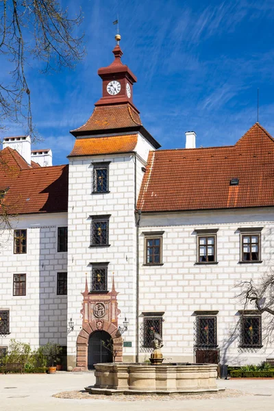 Trebon Castle Town Southern Bohemia Czech Republic — Stockfoto
