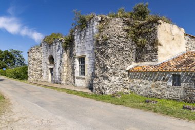 Abbaye de Lieu Dieu, Jard sur Mer, Pays de la Loire, Fransa