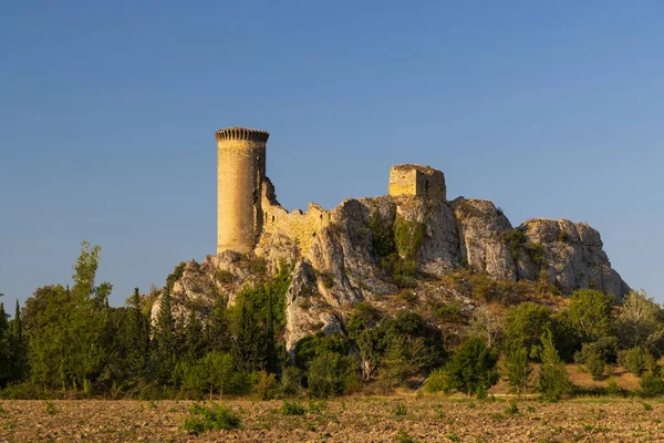 Chateau Hers Rovine Vicino Chateauneuf Pape Provenza Francia — Foto Stock