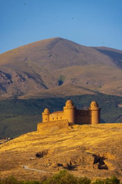 La Calahorra Şatosu Sierra Nevada, Endülüs, İspanya