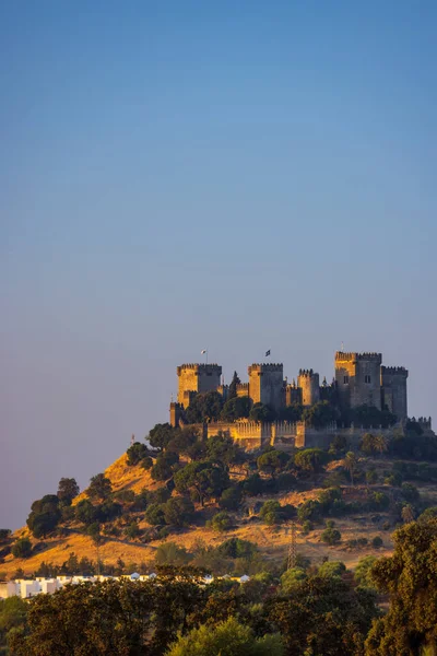 Castelo Almodovar Del Rio Andaluzia Espanha — Fotografia de Stock