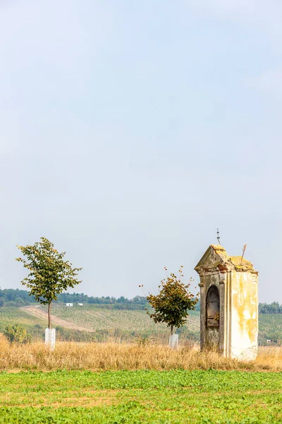 Ruined Calvary Chapel Konice Znojmo Region Czech Republic — Stock Photo, Image