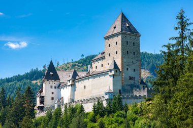 Unternberg yakınlarındaki Moosham Kalesi, Salzburg, Avusturya