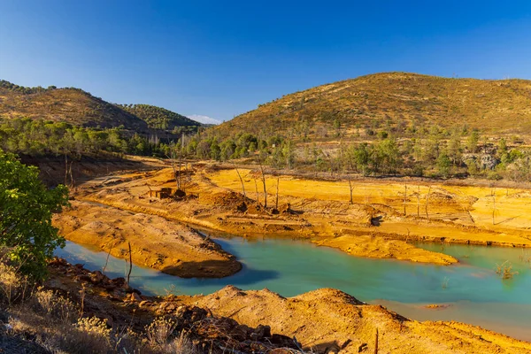 Eliminating Ecological Burden Oldest Copper Mines World Minas Riotinto Spain — Stock Photo, Image