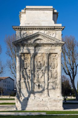 Roman triumphal arch, Orange, UNESCO world heritage, Provence, France