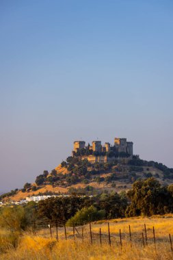 Endülüs 'teki Almodovar del Rio kalesi, İspanya