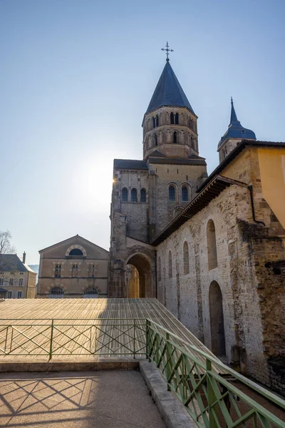 Benediktinské Opatství Cluny Departement Saone Loire Region Bourgogne Francie — Stock fotografie
