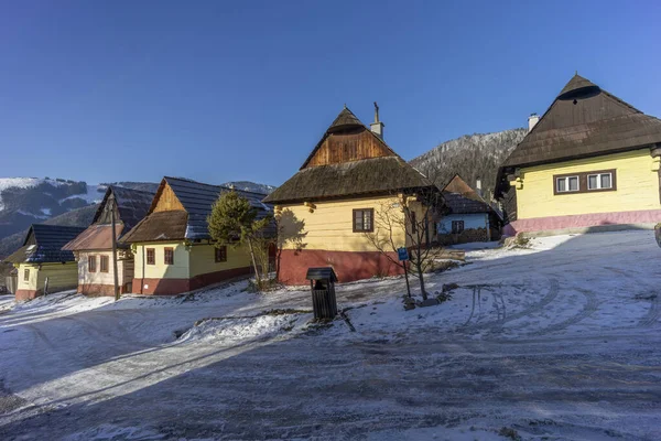 Vlkolinec Village Unesco Site Velka Fatra Mountains Slovakia — Stock Photo, Image
