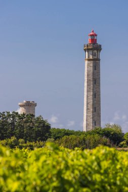 lighthouse of Baleines on Re Island, Charente-Maritime, France