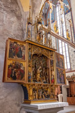St. Egidius Basilica in Bardejov, UNESCO site, Slovakia