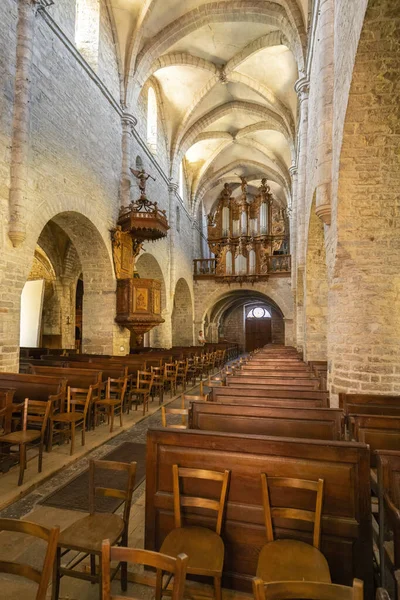 Interior Saint Just Church Arbois Department Jura Franche Comte France — Stock Photo, Image