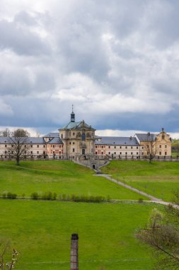 Barok dekorasyonlu Kuks bakımevi, Doğu Bohemya, Çek Cumhuriyeti
