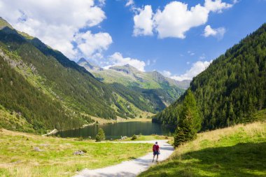 Avusturya 'da Schladming yakınlarındaki Riesachsee Dağı' nda.