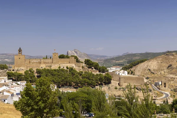 Hrad Antequera Antequera Andalusie Španělsko — Stock fotografie