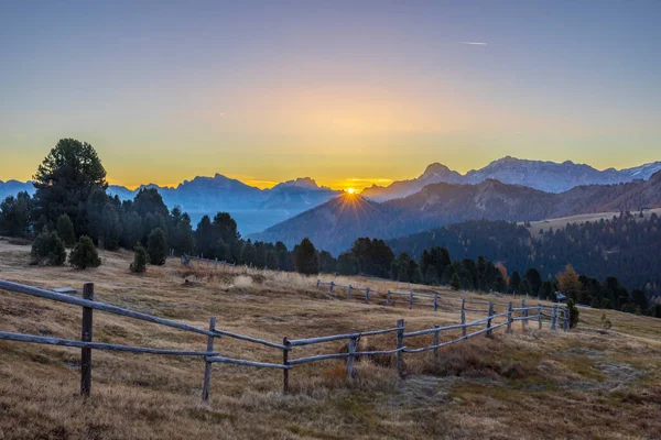 Peitlerkofel Mountain Dolomiti San Martin Tor South Tyrol Italy — 图库照片