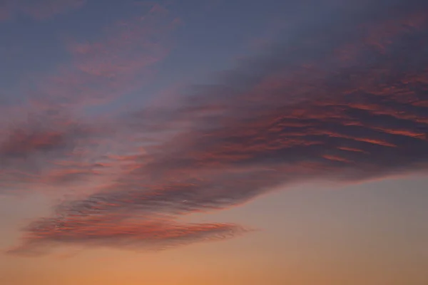 Çek Repulic Gün Batımı Sırasında Bulutlar — Stok fotoğraf