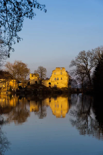 Руины Старого Рыбника Западная Чехия — стоковое фото