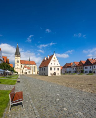 Medieval historical square Bardejov, UNESCO site, Slovakia