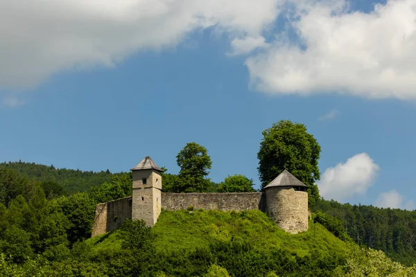 Castillo Brumov Brumov Bylnice Moravia República Checa — Foto de Stock