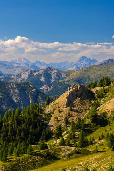 Col Bonette Nationaal Park Mercantour Grens Alpes Maritimes Alpes Haute — Stockfoto