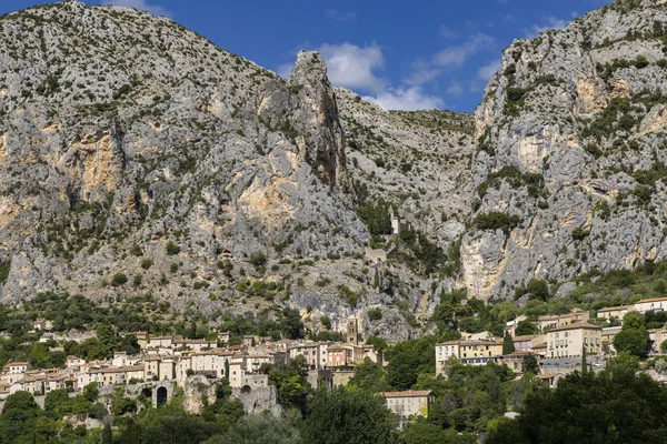 Chapelle Notre Dame Moustiers Sainte Marie Alpes Haute Provence Provence — Stock Photo, Image