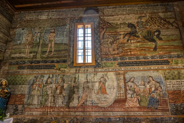 Roman Catholic Church Saint Francis Assisi Unesco Site Hervartov Bardejov — стоковое фото