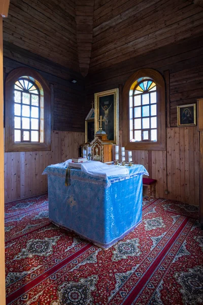 Church Kozmu Damiana Unesco Site Vysny Komarnik Slovakia — Stok fotoğraf