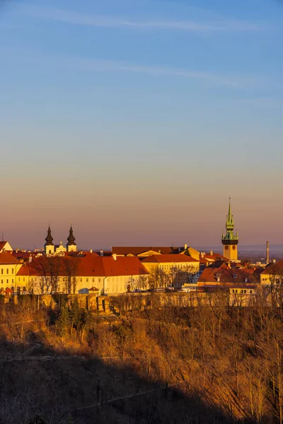 Tarihsel Kasaba Znojmo Güneydoğu Moravya Çek Cumhuriyeti — Stok fotoğraf
