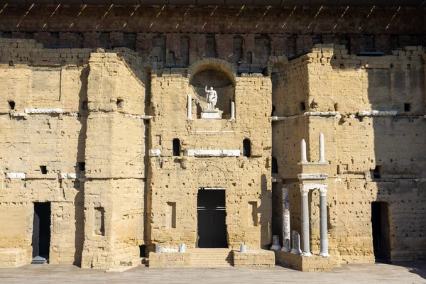 Ρωμαϊκό Αμφιθέατρο Πορτοκαλί Unesco Παγκόσμια Κληρονομιά Προβηγκία Γαλλία — Φωτογραφία Αρχείου