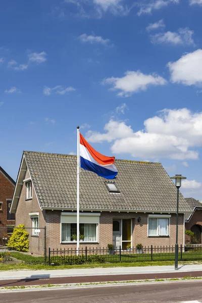 Сімейний Дім Околиці Міста Толен Нідерланди — стокове фото